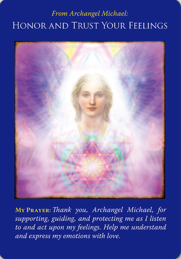 Honor and Trust Your Feelings / Archangel Michael -evaetlilit