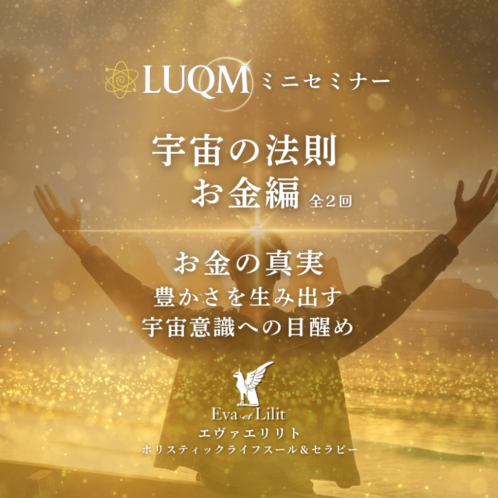 LUQMミニセミナー宇宙の法則・お金編